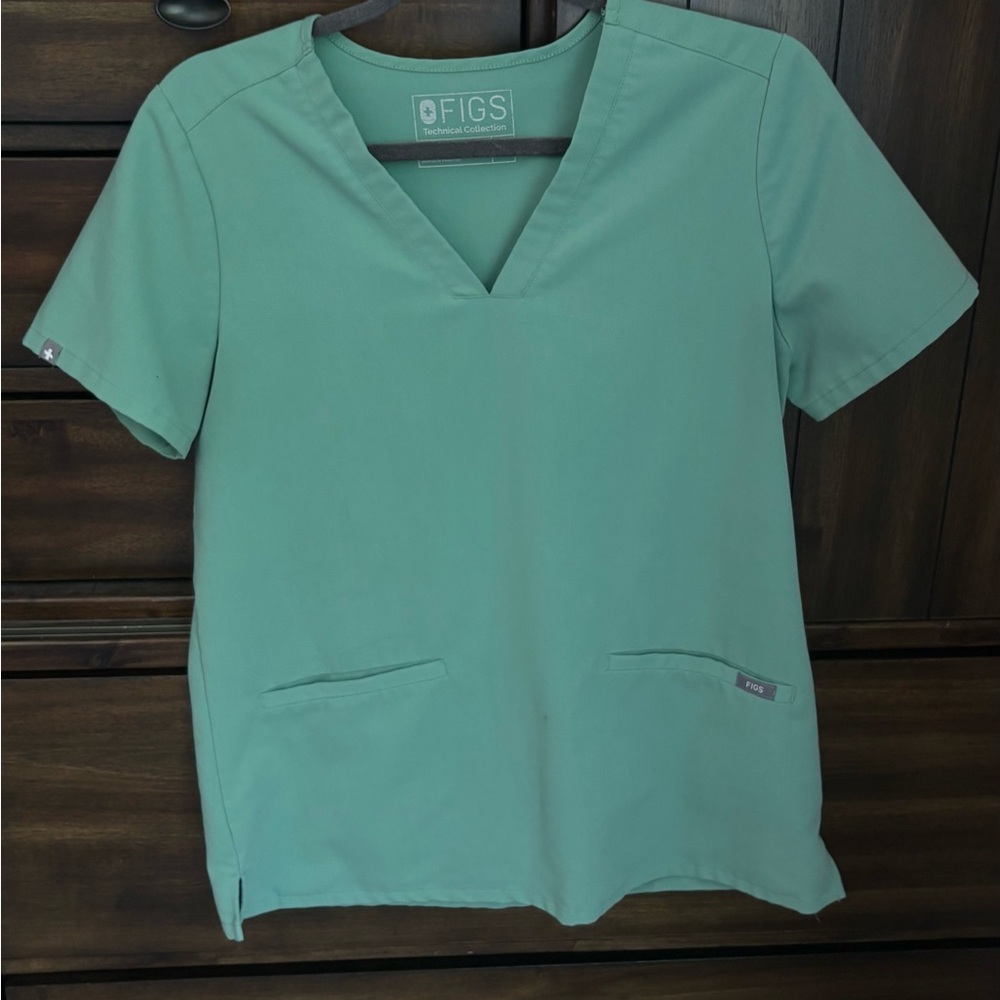 Figs Green scrub set